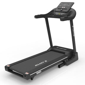 LOTTO Tempo Tapis de Course Electrique Pliable,Max 130kg, Bluetooth,1-18km/h