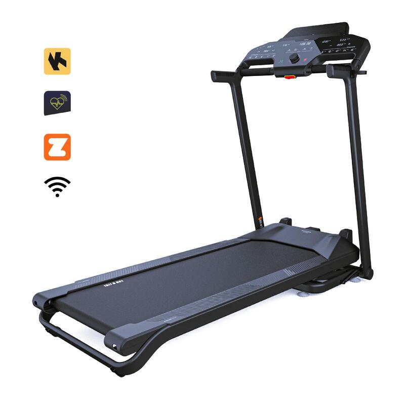 TAPIS DE COURSE CONNECTE RUN500 - pliage compact - 10% inclinaison motorisée