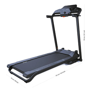 TAPIS DE COURSE CONNECTE RUN500 - pliage compact - 10% inclinaison motorisée