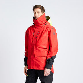 Veste de quart de voile offshore 900 homme rouge