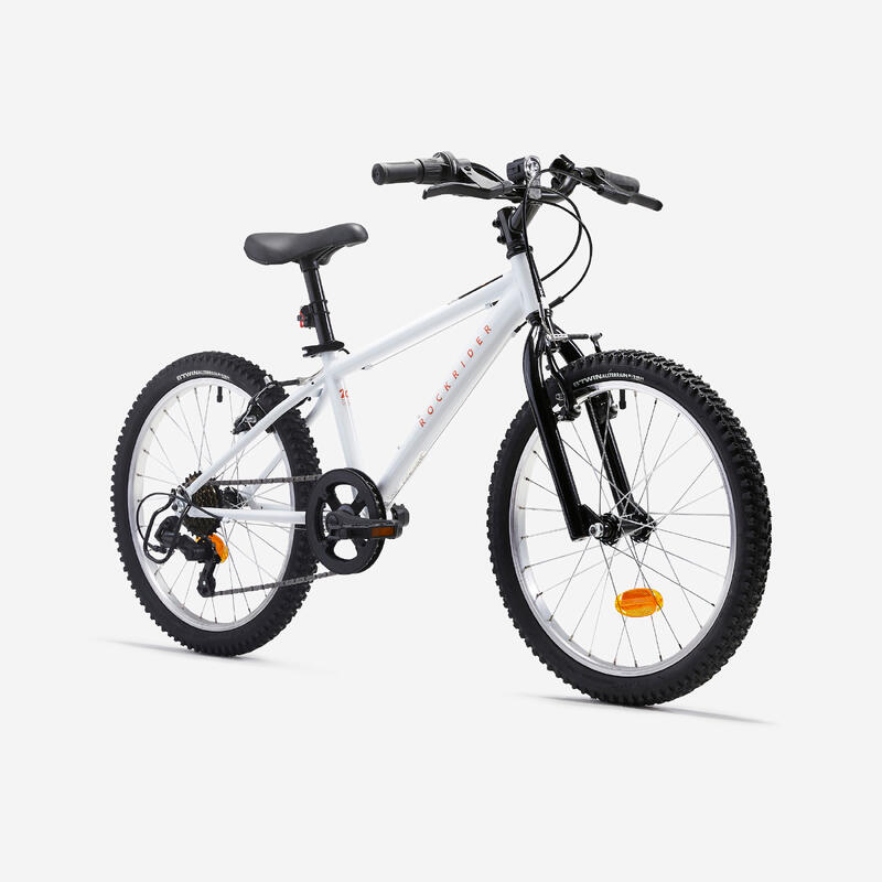 VTT ENFANT 20" EXPL 120 BLANC 6-9 ANS